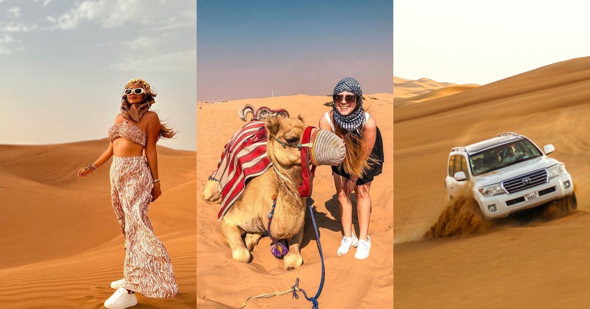 Evening Desert Safari with BBQ Dinner